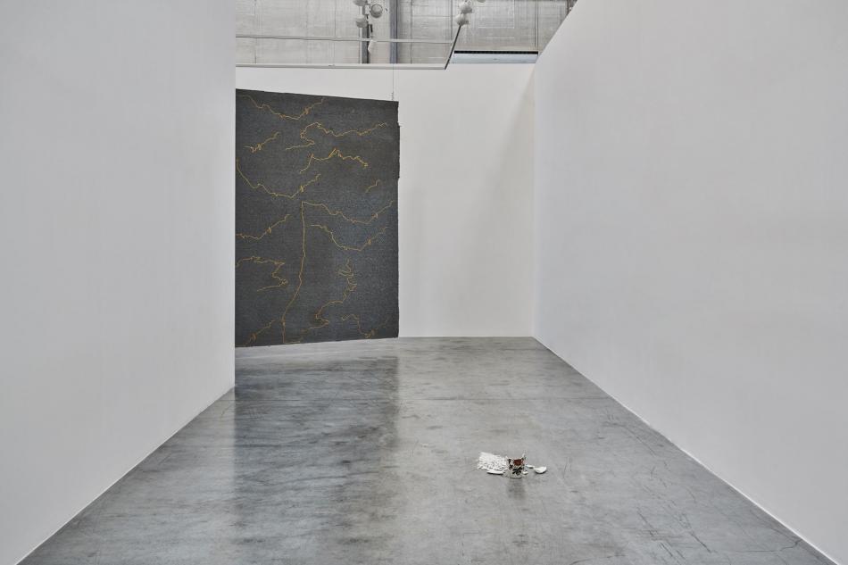 12 ste phanie saade the encounter of the first and last particles of dust grey noise gallery dubai